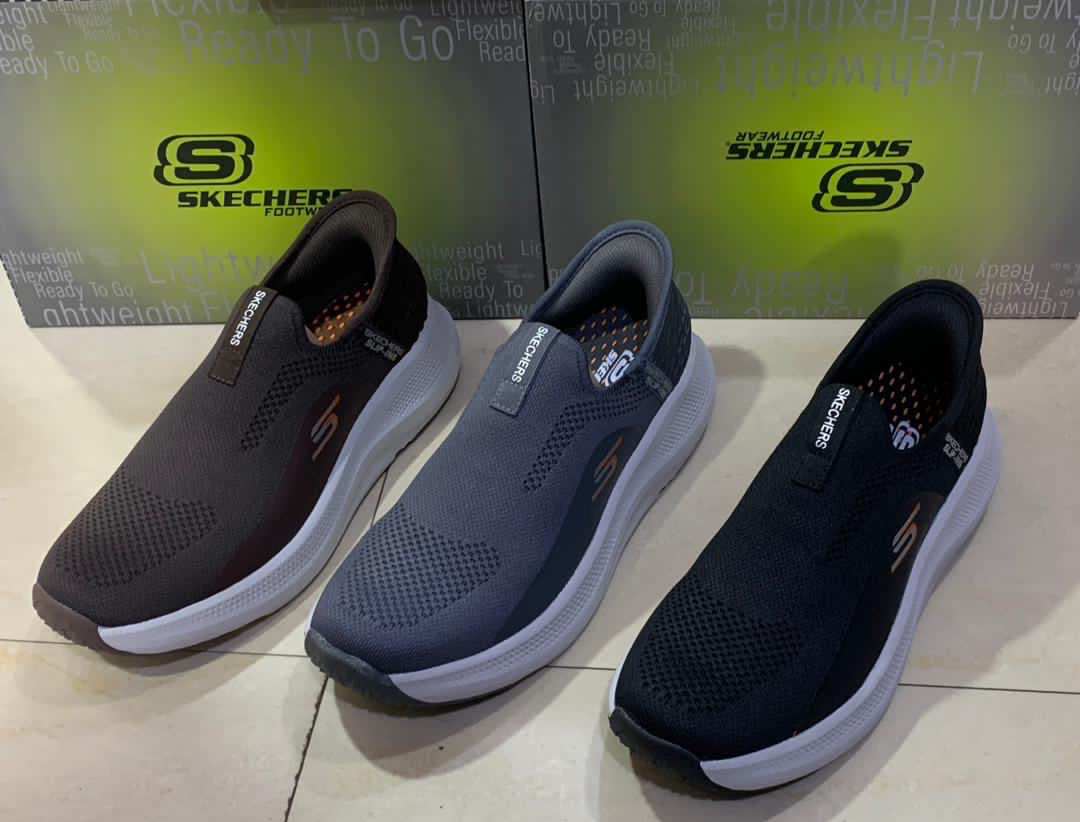 Chaussure Skechers enfiler (SLIPS-INS) Gris