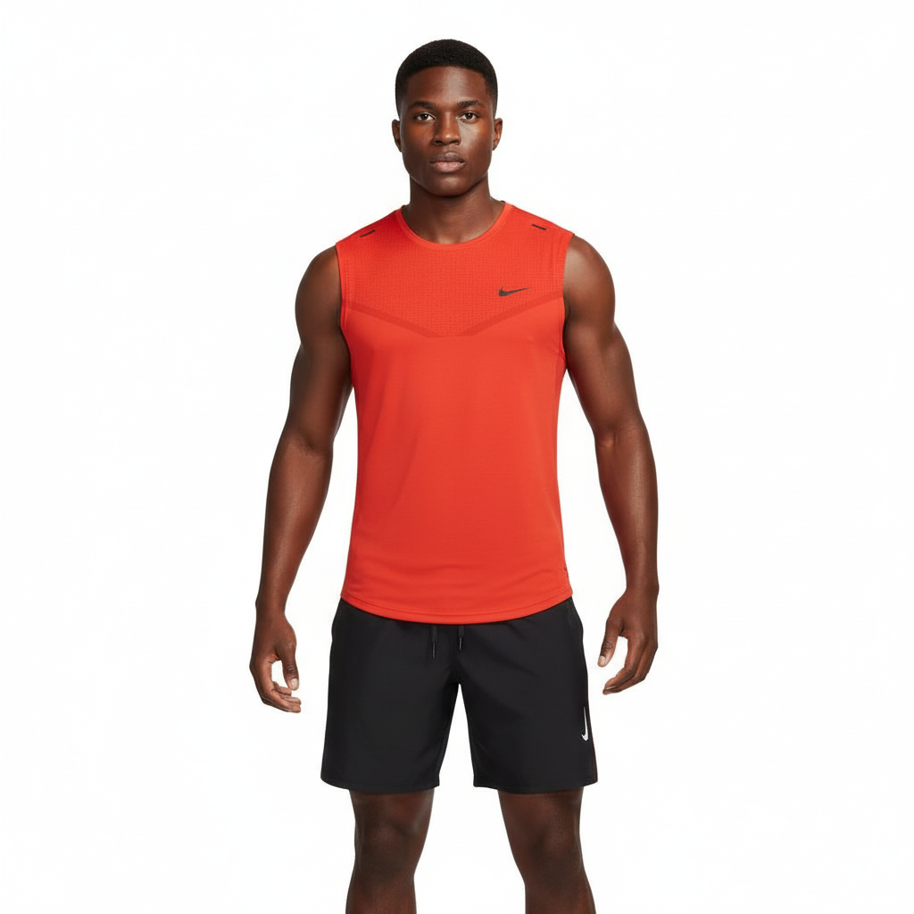 Ensemble de sport Débardeur avec short Nike (rouge/noir) MSEDSN06