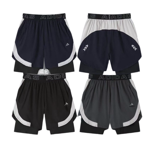Nouveaux Shorts de Sport Adidas fitness avec cuissard intégrés MTSSC04