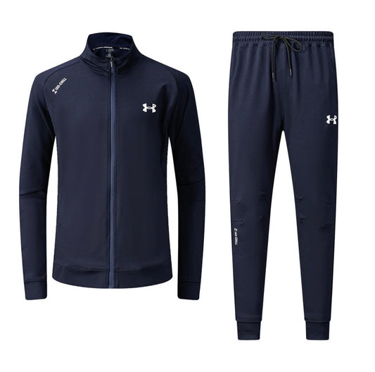Ensemble Survêtement Classique UA Marine (coton leger) avec fermeture MSESUA03