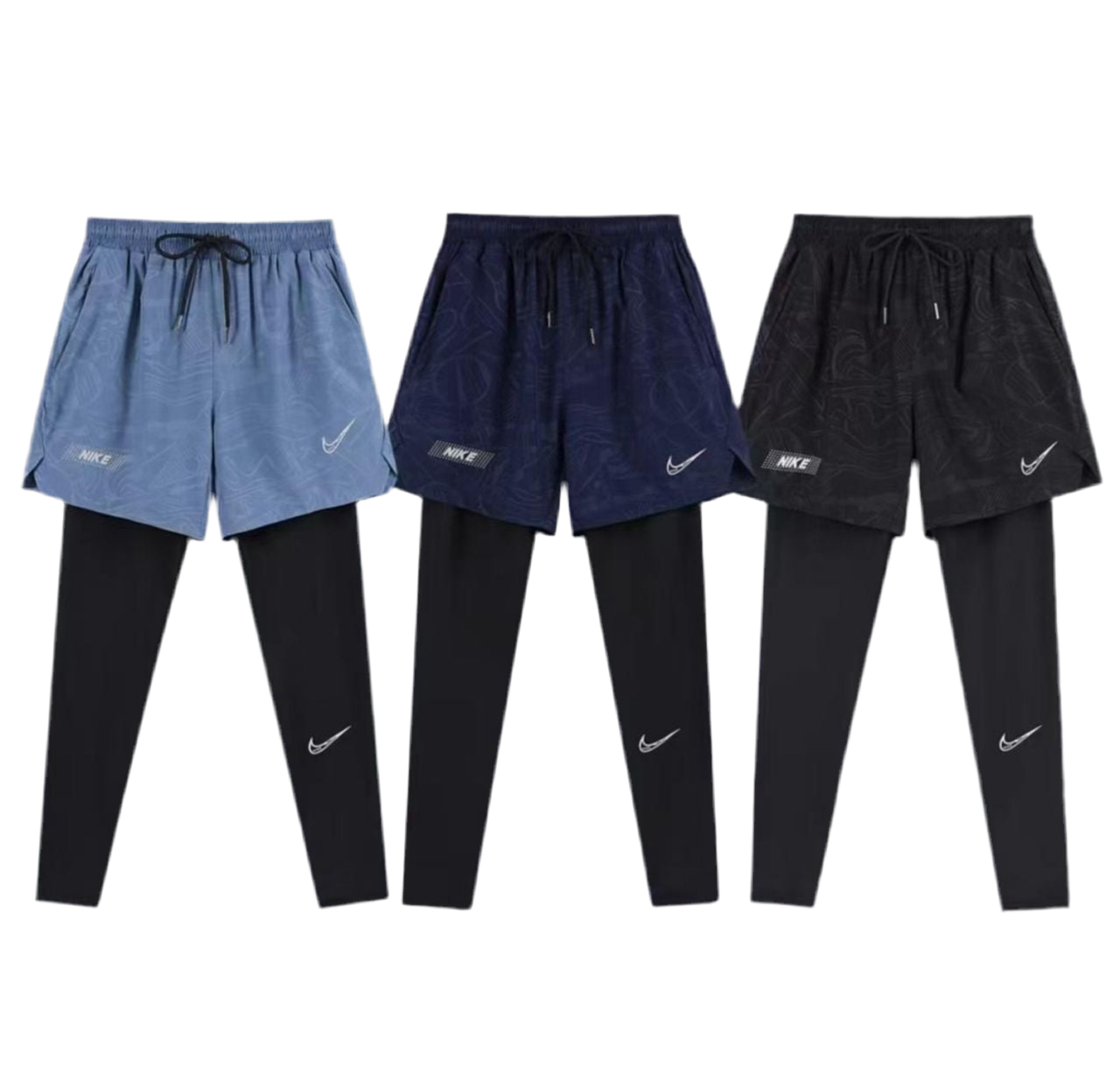 Nouveaux Shorts de Sport Nike Fitness avec Leggings intégrés MTSSPB03