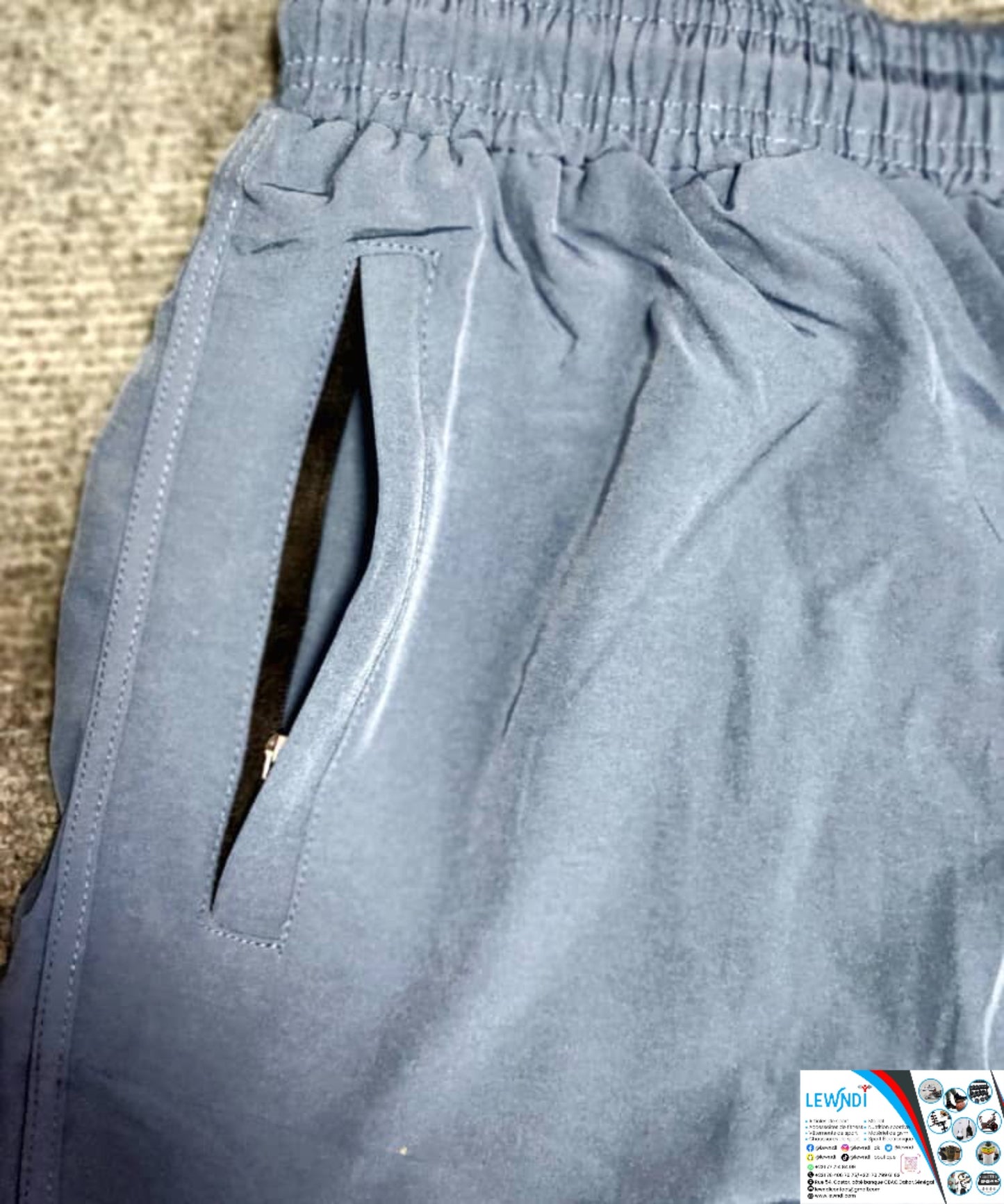 Short avec Cuissard (Bleu) Nike Fitness LSSC01