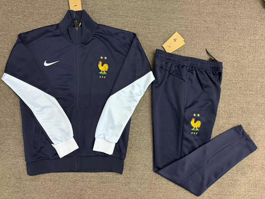 Ensemble Survêtement France (Bleu/Blanc) Saison 2024-2025