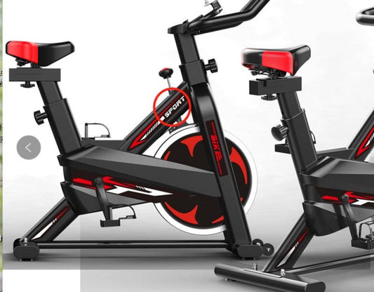 Vélo pneumatique à rotation robuste - avec une capacité de poids de 150 kg et un volant d'inertie durable