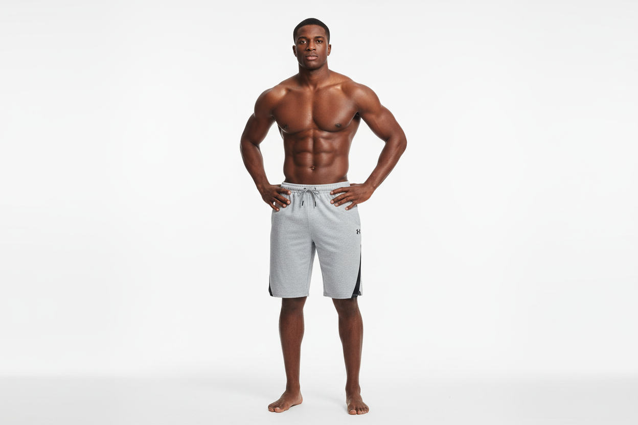 Short en coton (Under Armour) avec fermeture confortable (4 couleurs disponibles) MSSCUA01