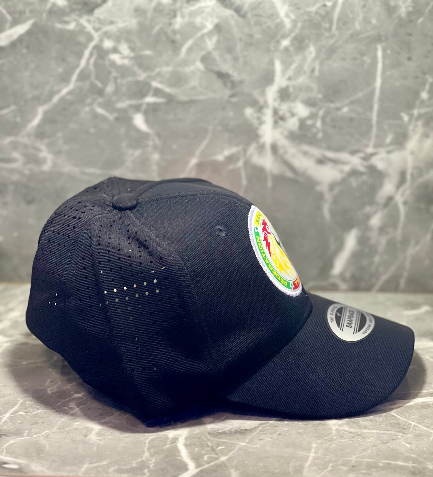 Casquette FSF Sénégal Noir MSCCF06