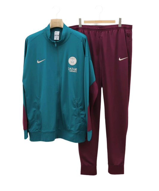 Ensemble Survêtement Paris Saint Germain (Vert/Rouge) Saison 2024-2025