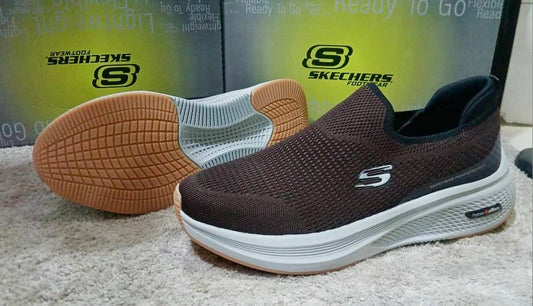 Chaussure Skechers BIG SIZE (Enfiler) Marron