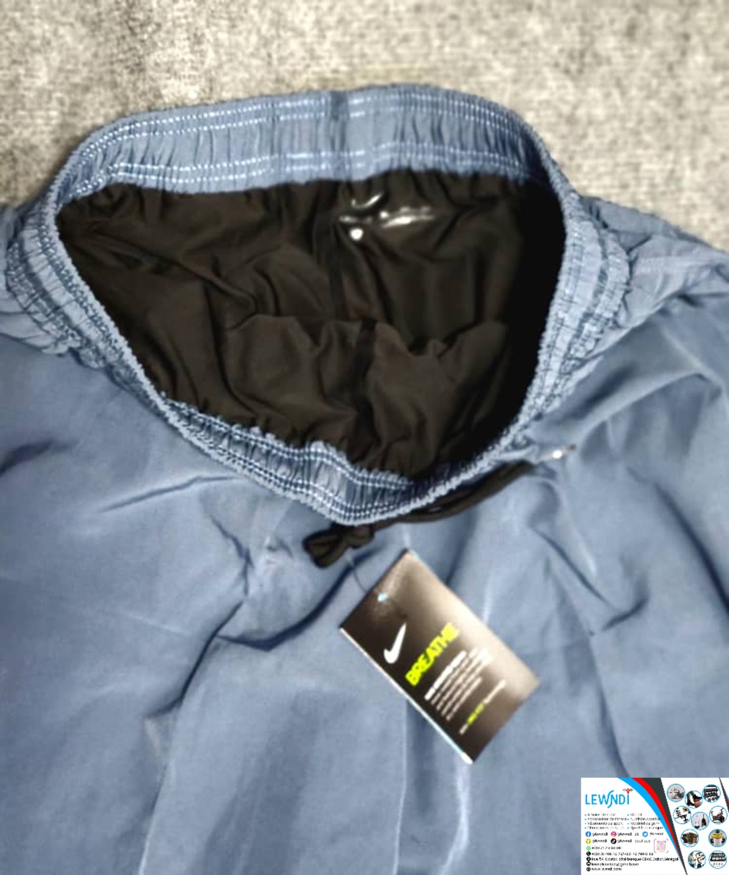 Short avec Cuissard (Bleu) Nike Fitness LSSC01