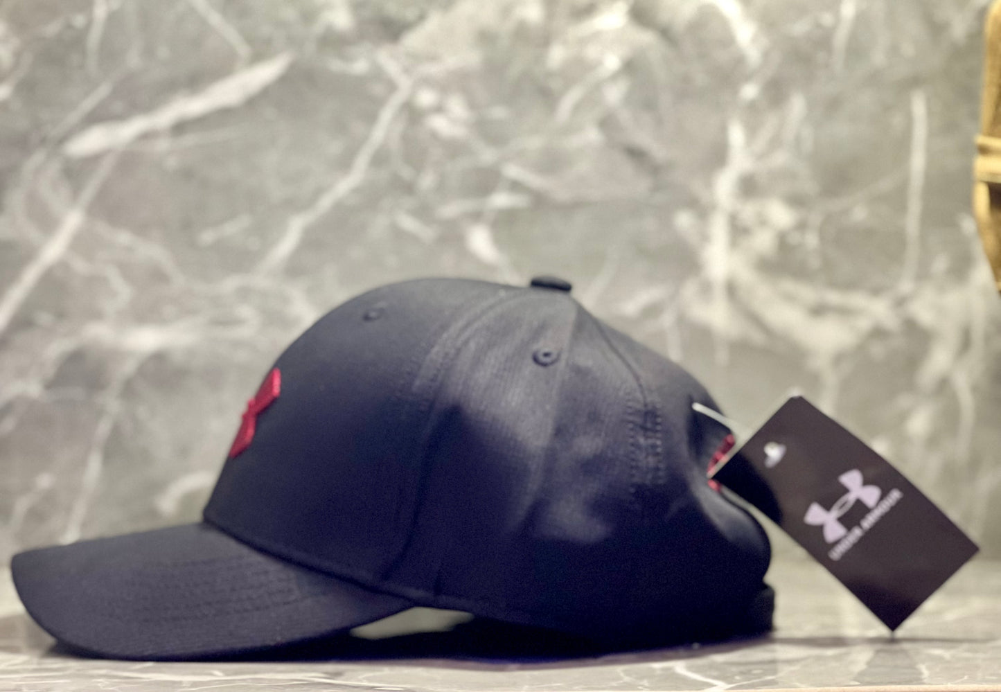 Casquette Under Armour Noir/Rouge MSCUA03