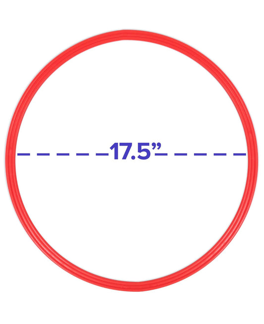 Ensemble de cerceaux d'agilité 12pcs