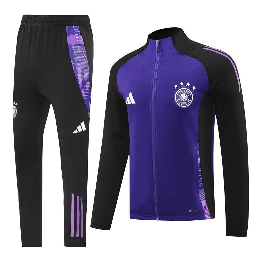 Ensemble Survêtement Allemagne (Violet/Noir) Saison 2024-2025