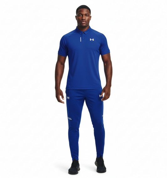 Ensemble Polo & Jogging Under Armour (bleu/bleu)– Style Sport Premium