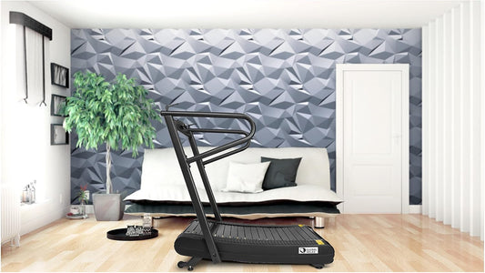 Tapis de course GLOBAL RELAX Vitesses de 1 à 20 km/heure Inclinaison automatique et manuelle (Ecran LCD et digital Bluetooth USB)