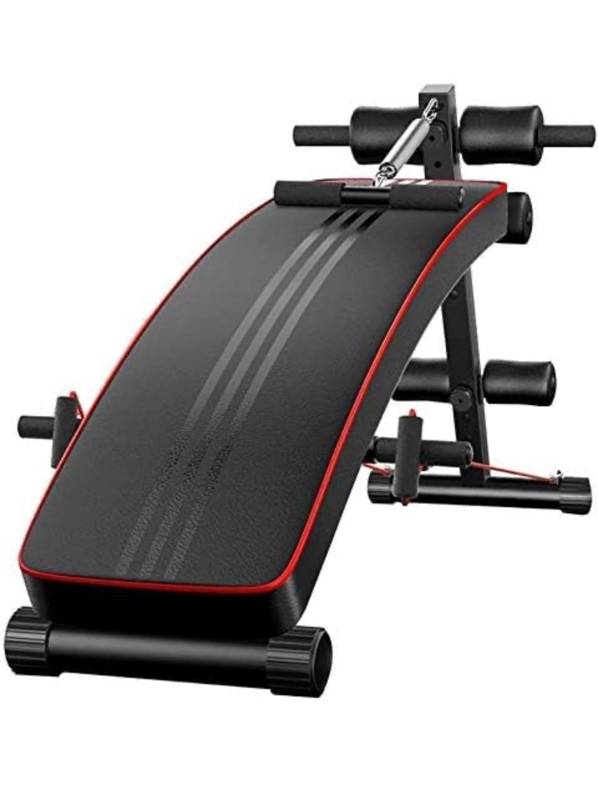 Banc d’entraînement de l’abdomen pliant réglable