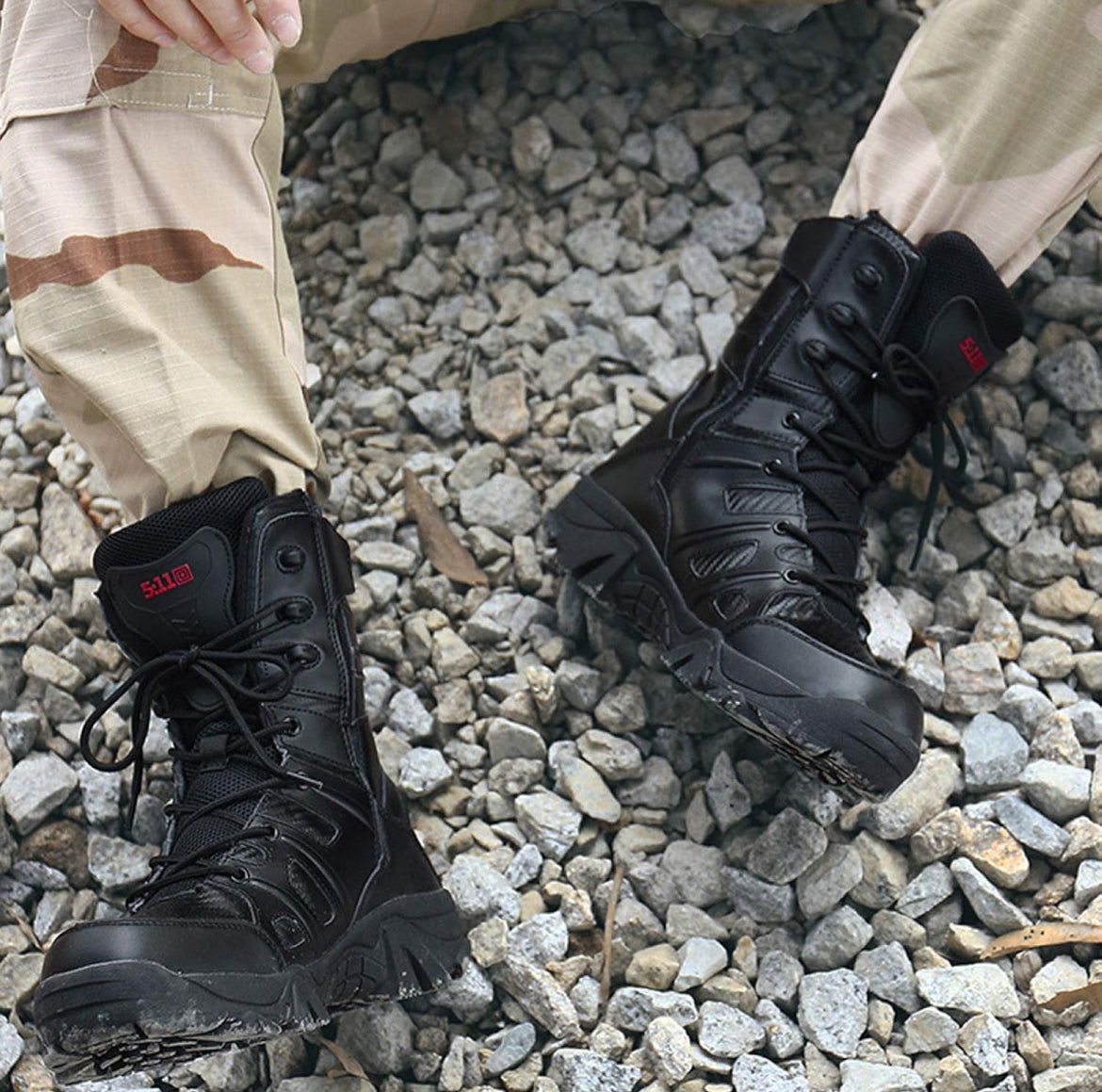 Bottes tactiques militaires (511) Noir