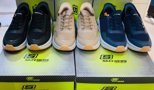 Chaussure Skechers (Arch) avec lacets Noir