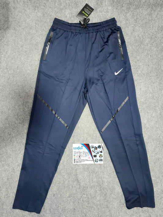 Pantalon jogging sport Nike (bleu foncé) avec fermeture TSPJ08