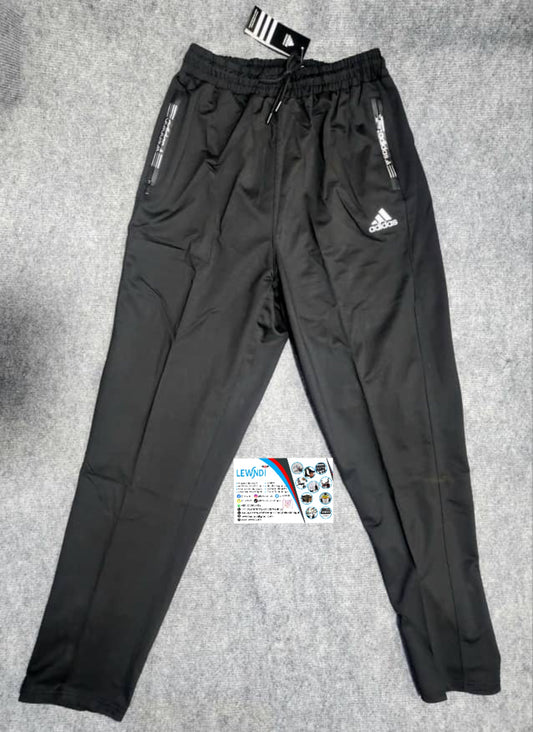 Pantalon jogging sport Adidas (Noir) avec fermeture TSPJ03