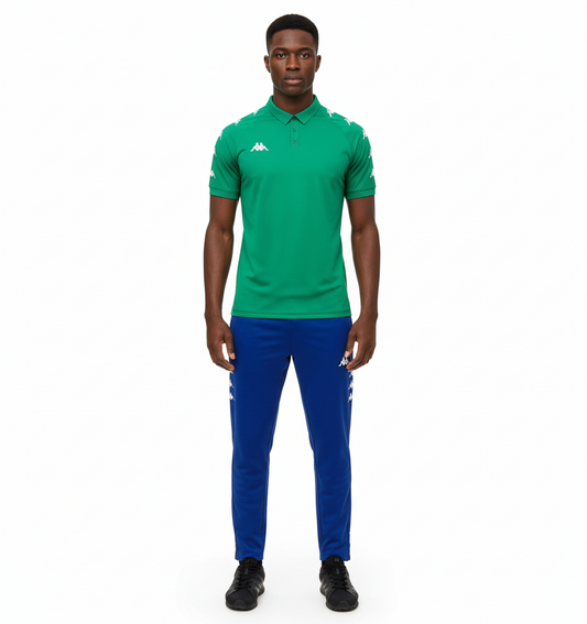 Ensemble Polo & Jogging Kappa (Vert/Bleu)– Style Sport Premium