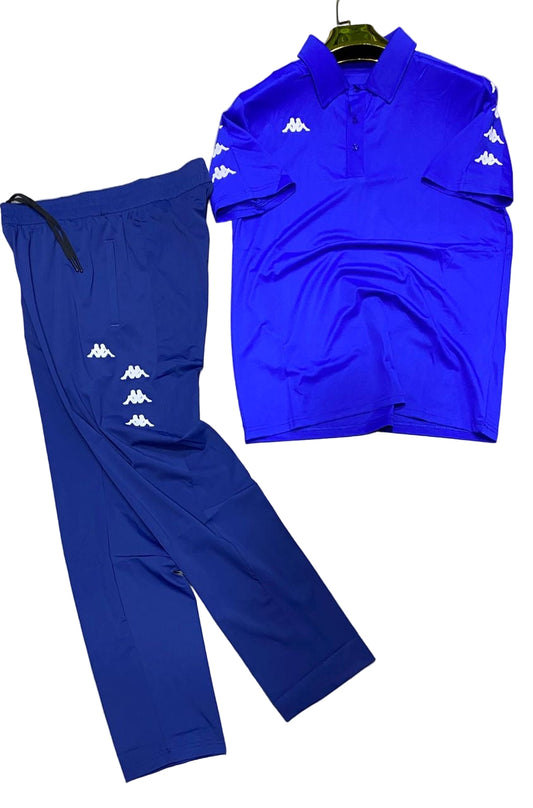 Ensemble Polo & Jogging Kappa (Bleu/Bleu)– Style Sport Premium