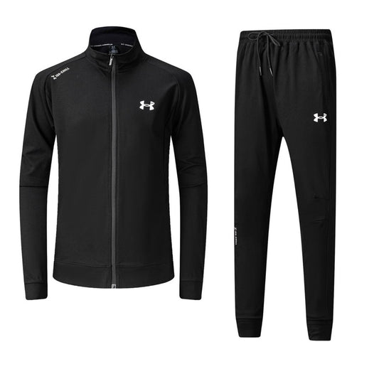 Ensemble Survêtement Classique UA Noir(coton leger) avec fermeture MSESUA01