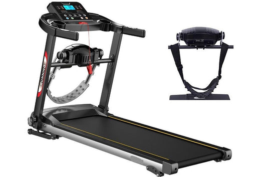 Tapis roulant 2 en 1 pour la maison - Tapis roulant motorisé sous le bureau de 3,0 HP avec télécommande et écran LED