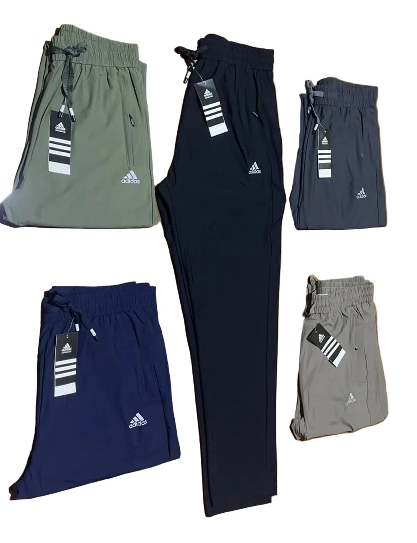 Pantalon jogging sport léger (5 couleurs disponibles) Adidas avec fermeture