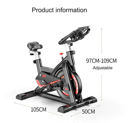 Vélo d'intérieur Spinning Fitness ultra-silencieux
