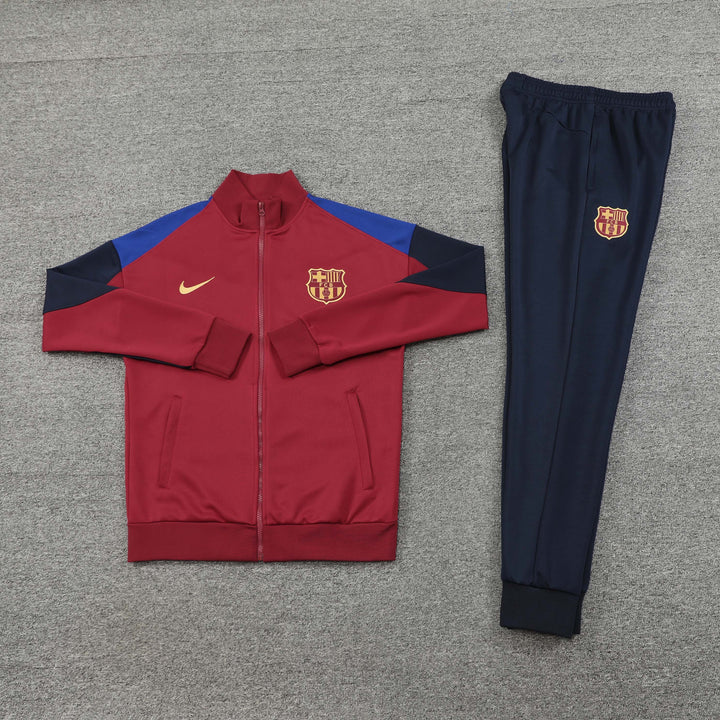 Ensemble Survêtement FC Barcelona (Rouge/Bleu) Saison 2024-2025