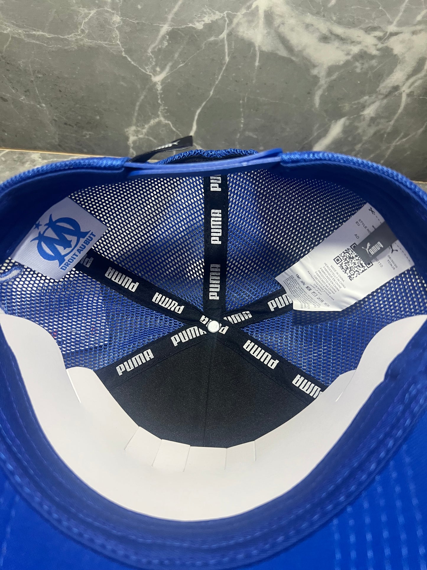 Casquette Olympique Marseille Bleu MSCCF04