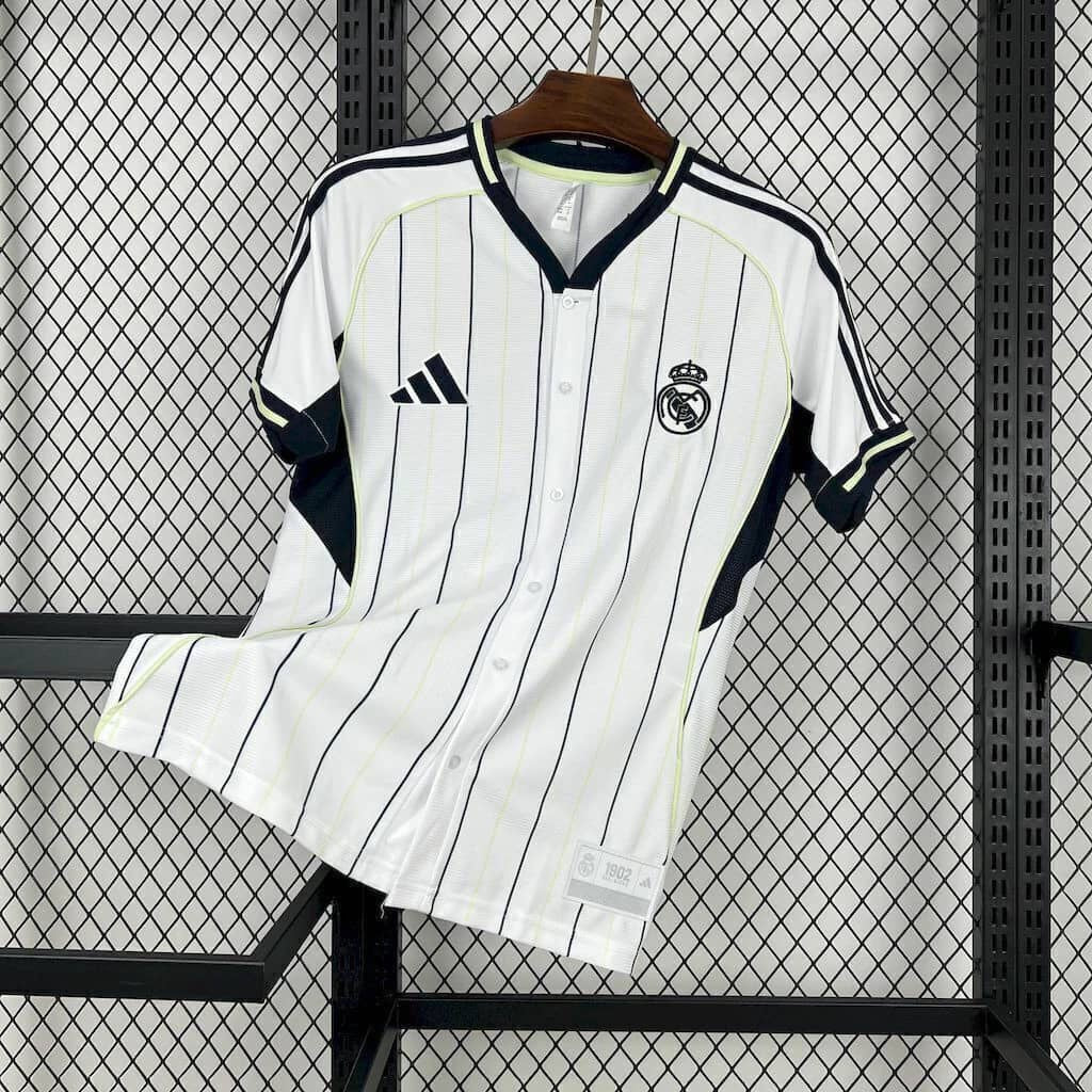 Le maillot de baseball Real Madrid (blanc) classique