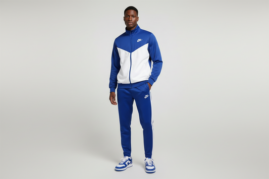 Ensemble Survêtement Nike Bleu/Blanc