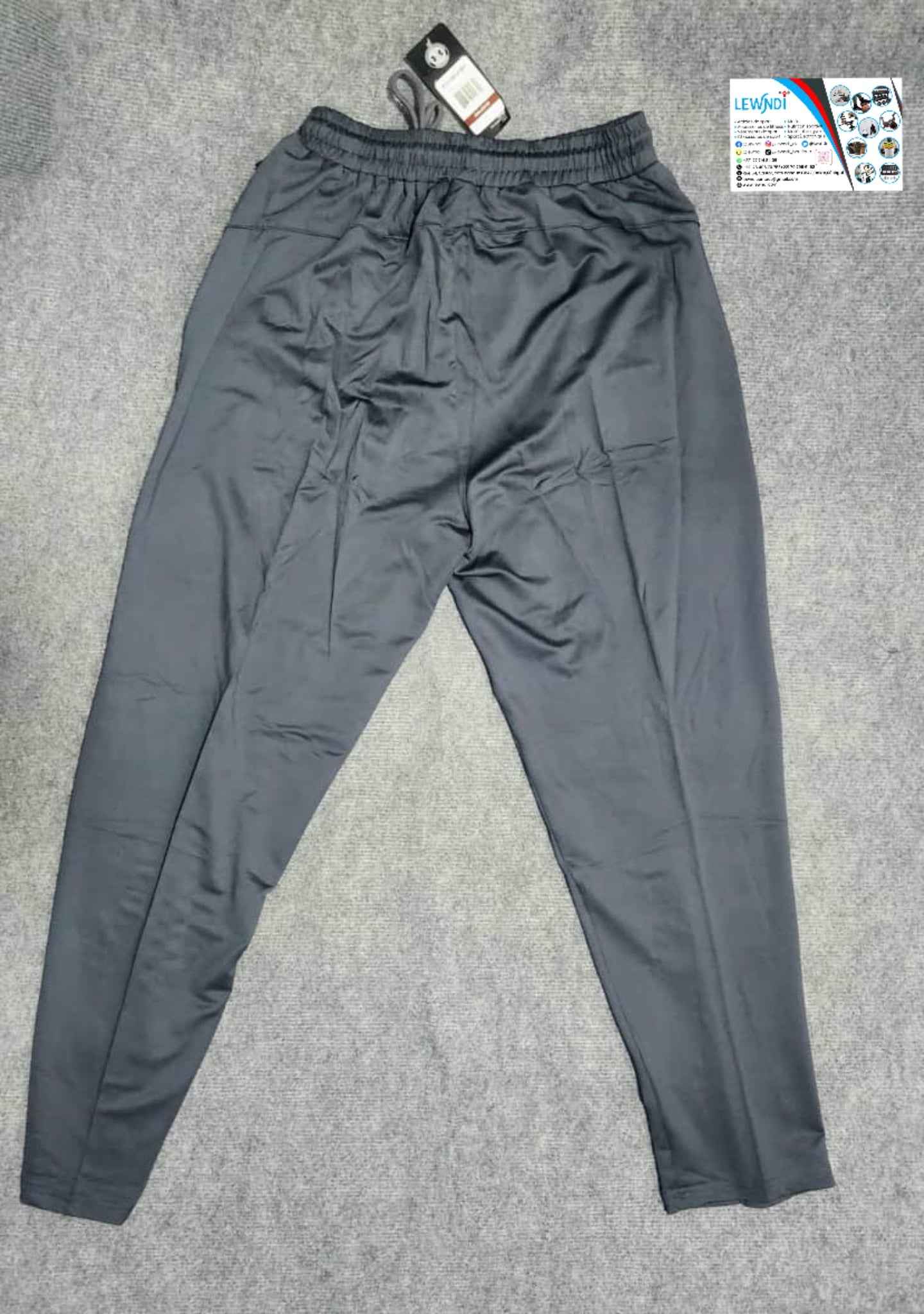 Pantalon jogging sport Under Armour (gris foncé) avec fermeture TSPJ04