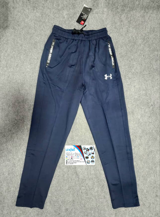 Pantalon jogging sport Under Armour (bleu foncé) avec fermeture TSPJ05