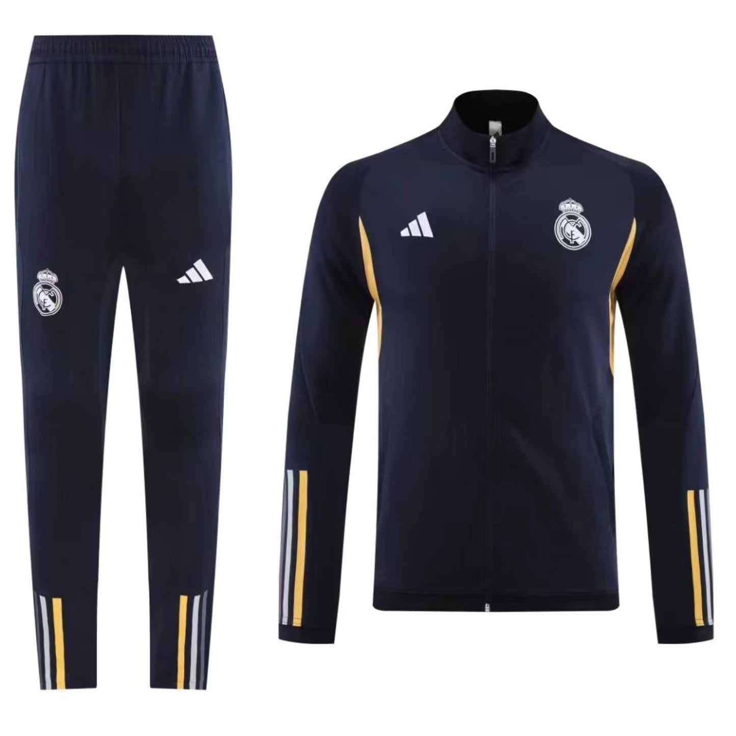Ensemble Survêtement Real Madrid (Bleu de nuit) 2024