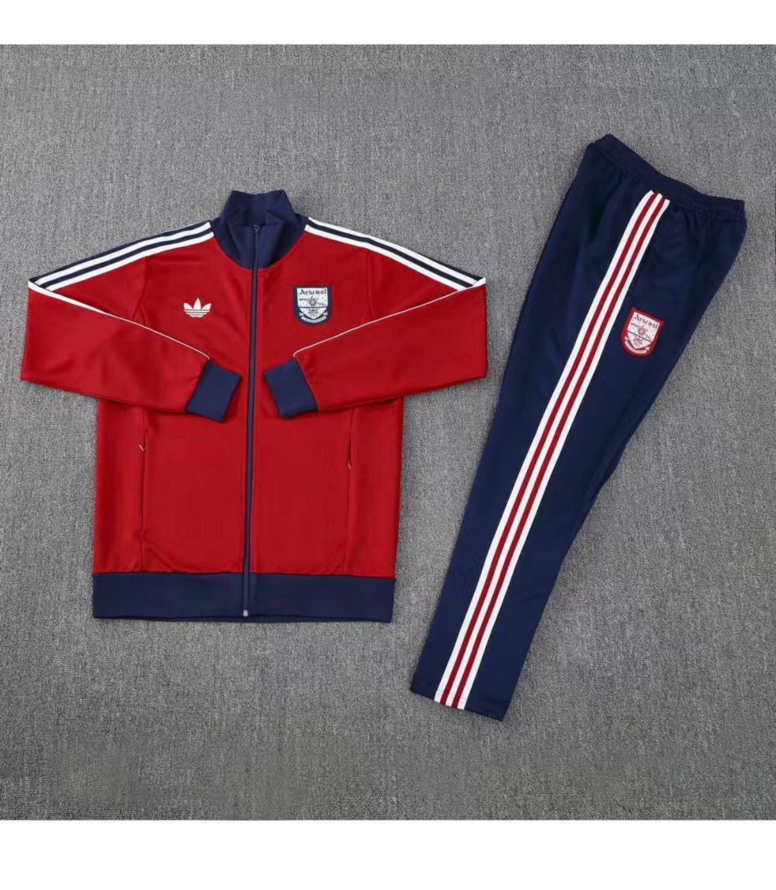 Ensemble Survêtement Arsenal (Marine/Rouge) Saison 2025