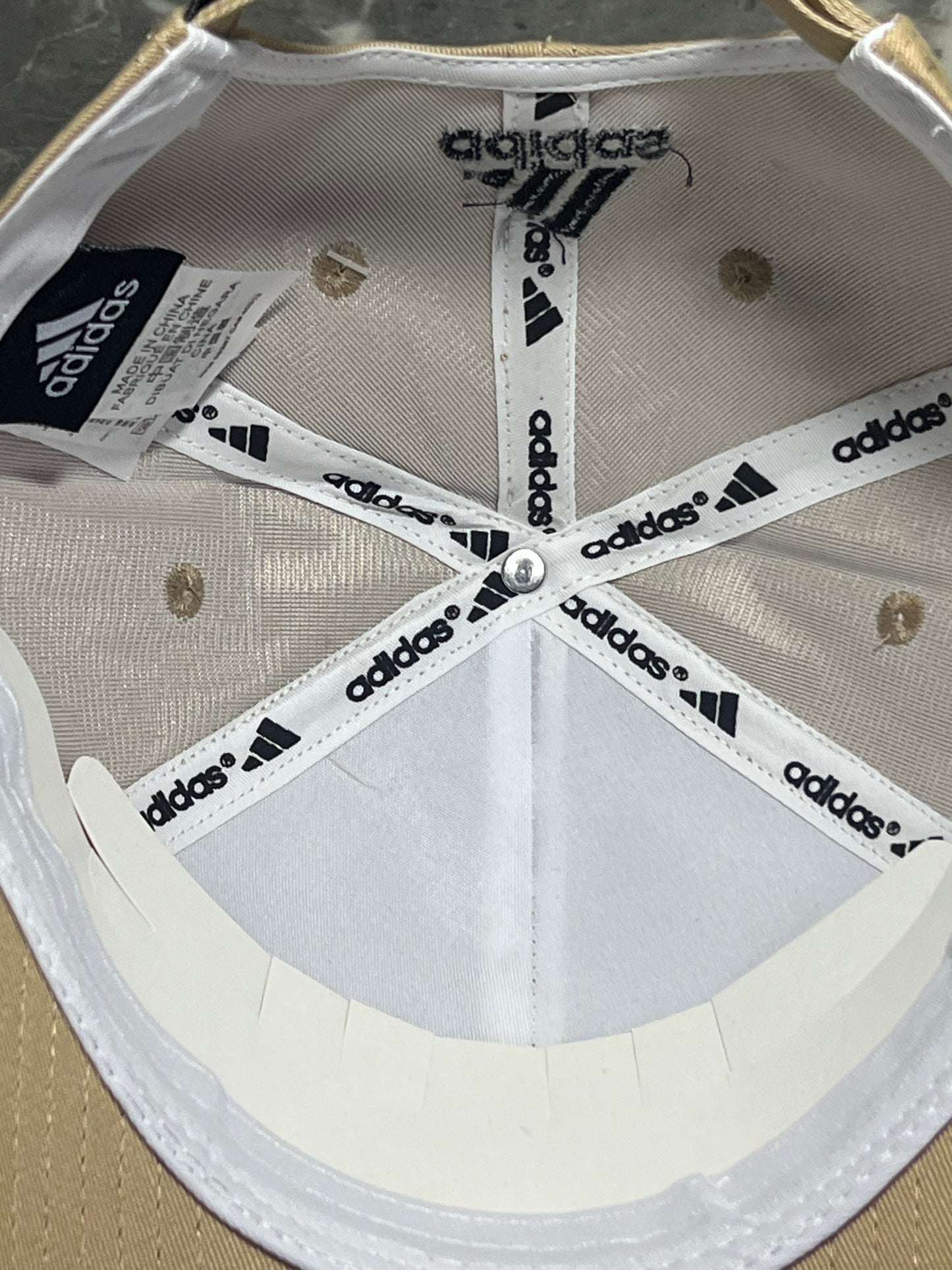 Casquette Adidas Beige MSCA03
