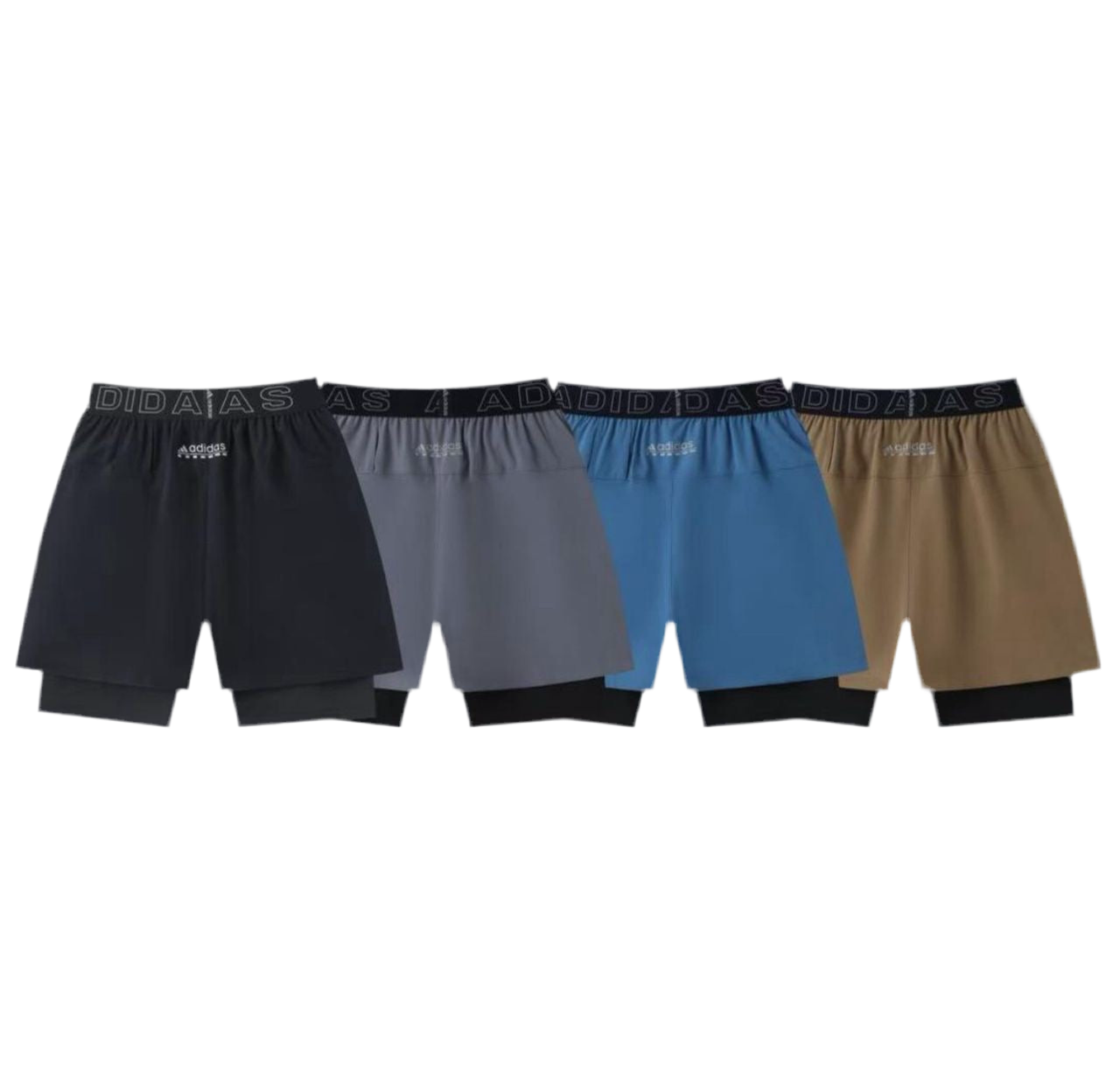 Nouveaux Shorts de Sport Adidas fitness avec cuissard intégrés MTSSC03