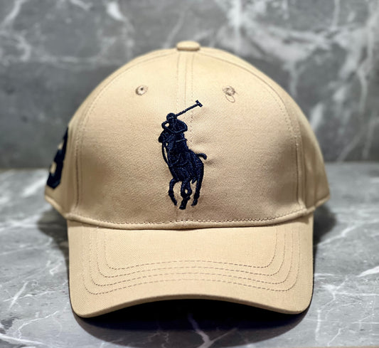 Casquette Polo Beige MSCP01