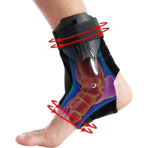 Attelle de Cheville – Soutien Réglable pour Sport et Rééducation