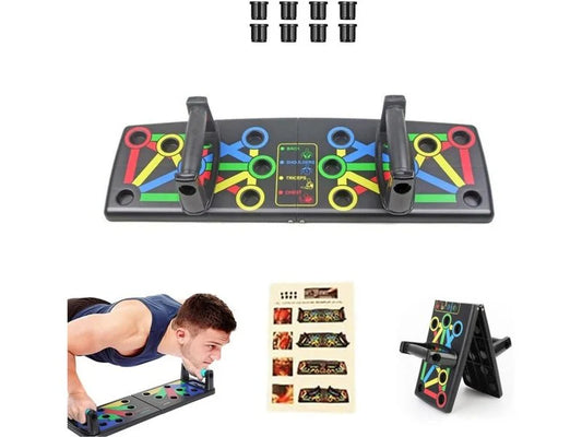 Planche de poussée pliable multifonctionnelle