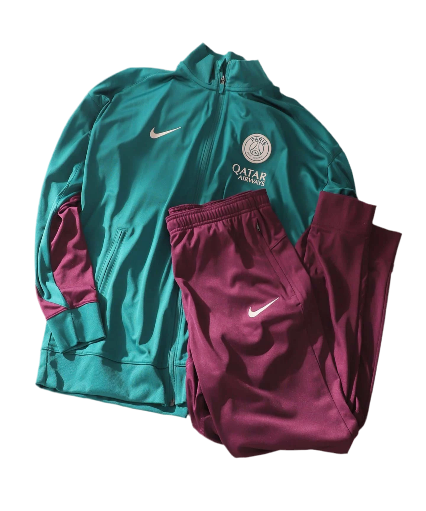 Ensemble Survêtement Paris Saint Germain (Vert/Rouge) Saison 2024-2025