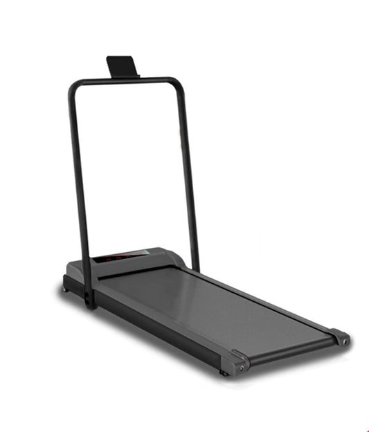 Tapis roulant 2 en 1 mode de marche jusqu'à 8 km/h avec application bluetooth porte-tablette et télécommande Installation facile