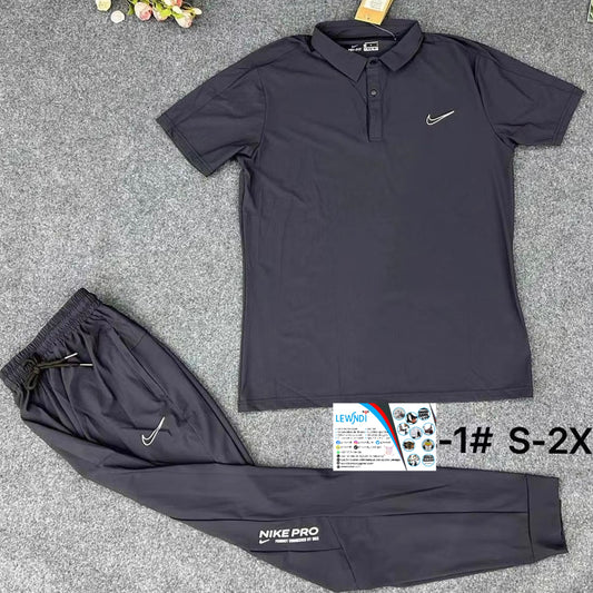 Ensemble classique col roulé avec pantalon (Marine) Nike ECPMS04