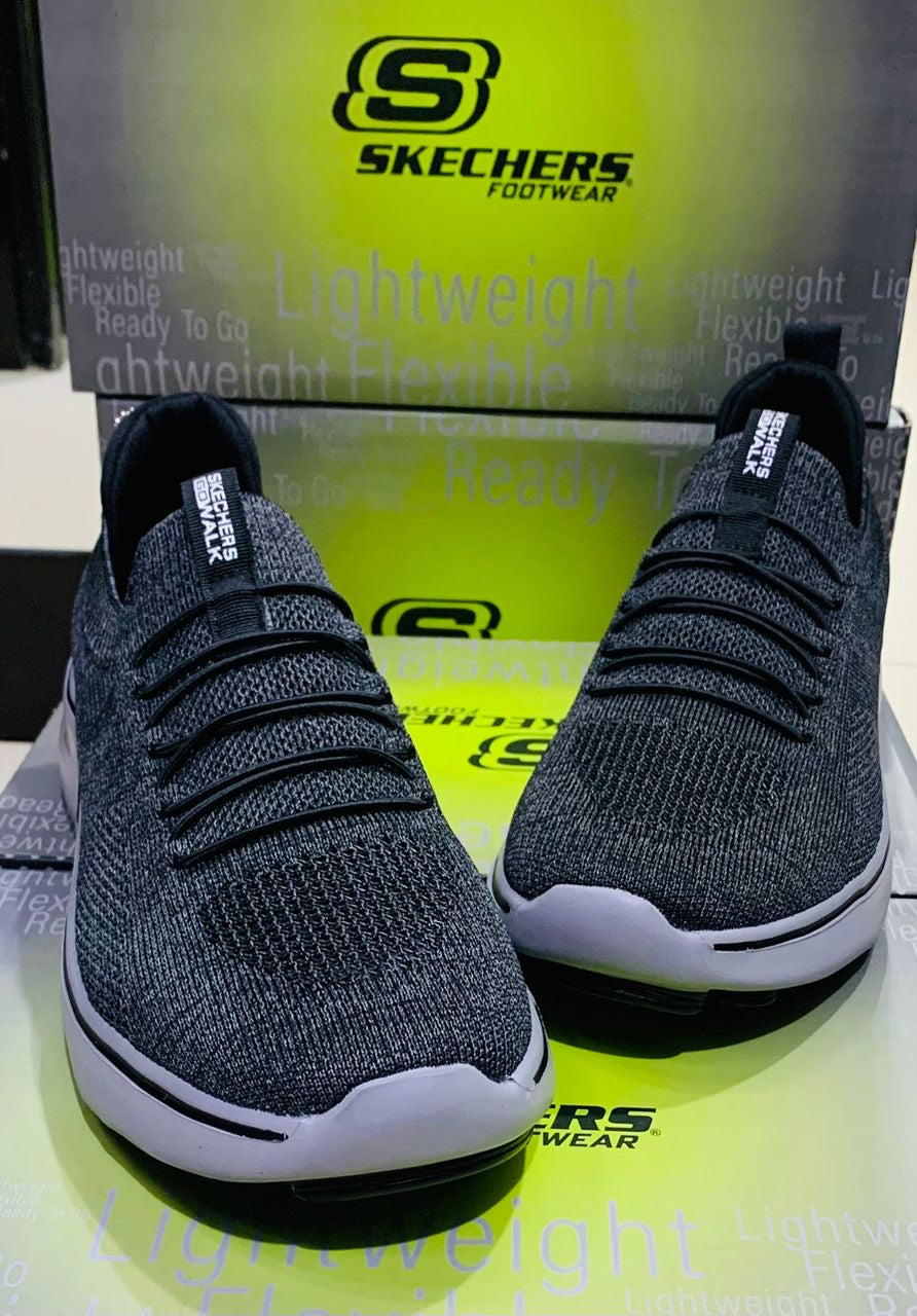 Chaussure Skechers (Noir) Go Walk avec lacet