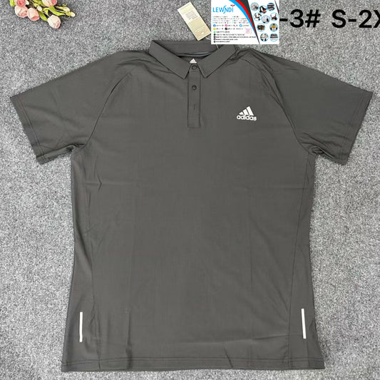 T-shirt col roulé (Gris) Adidas TCRMS08