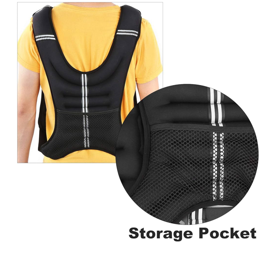 Gilet de musculation au design intime confortable à utiliser pour le renforcement musculaire