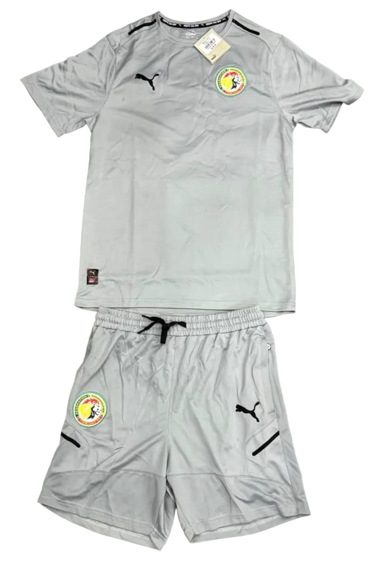 Ensemble maillot loisirs Senegal (gris) 2026 ESSLTS01