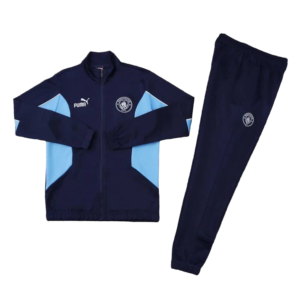 Ensemble Survêtement Manchester City (Marine/Bleu) Saison 2025